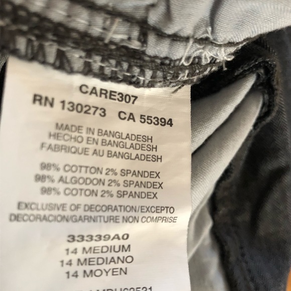 Women’s Lee Jeans Straight Leg Size 8M Dark Grey - Picture 7 of 9